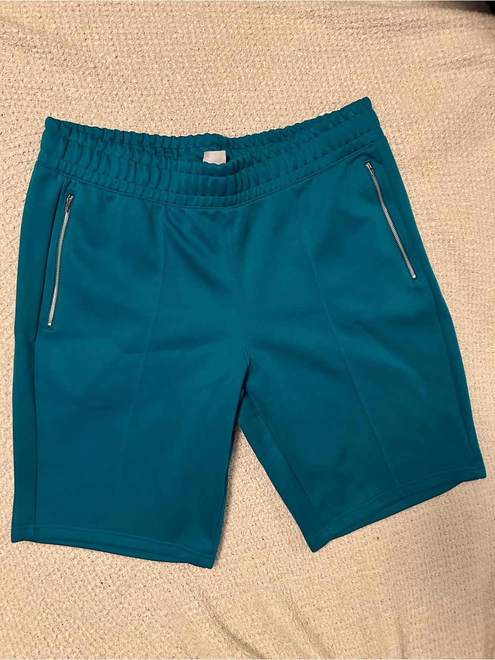 NWT XXL PUMA X TMC HUSTLE WAY BERMUDA - TEAL BLUE